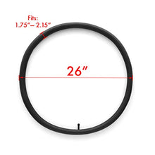 Load image into Gallery viewer, 26" x 1.75/1.95/2.125 Bike Replacement Inner Tubes with Schrader Valve 32mm for Road/Mountain Bikes with Tire Size of 26 Inch and 1.75-2.125 Wide (2 Inner Tubes)
