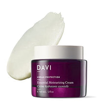 Load image into Gallery viewer, DAVI Essential Moisturizing Cream with Blue Light Protection | Daily Hydrating Face Moisturizer for Women &amp; Men with Normal Skin Types | All Natural | Non-GMO | Paraben-Free | Cruelty-Free | 2.0 Fl Oz Jar
