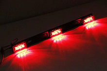Load image into Gallery viewer, iJDMTOY Smoked Lens 3-Lamp Truck Rear Tailgate or Trailer LED Light Bar Compatible with Ford F-150 F-250 F-350 F-450 Dodge RAM 1500 2500 3500 Chevy Silverado, GMC Sierra, etc
