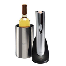 Load image into Gallery viewer, Oster Rechargeable and Cordless Wine Opener with Chiller
