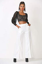 Load image into Gallery viewer, Women's J2 Love Flowing Palazzo Pants, Small, White
