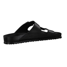 Load image into Gallery viewer, Birkenstock Unisex Arizona Essentials EVA Black Sandals - 45 M EU/14-14.5 B(M) US Women/12-12.5 D(M) US Men
