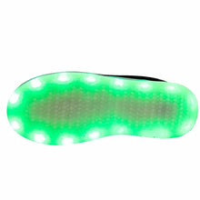 Load image into Gallery viewer, TOLLN Kids Boys Girls Breathable LED Light Up Flashing Sneakers for Children Shoes-9011-Black-38
