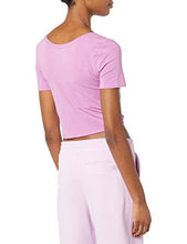 Load image into Gallery viewer, Core 10 Women's Soft Pima Cotton Standard-Fit Full-Coverage Sleeveless Yoga Tank, Purple Mauve, Medium
