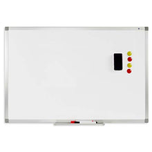 Load image into Gallery viewer, V VAB-PRO 24x36 inch Magnetic Dry Erase White Board w/Pen Tray, Accessories &amp; Installation Kit; Wall Mount, Aluminum Frame. for Office, Home and School- WYP1272436

