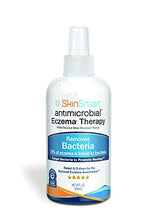 Load image into Gallery viewer, SkinSmart Antimicrobial Eczema Therapy with Hypochlorous Acid, Removes Bacteria so Skin Can Heal, for Adults, Kids and Seniors, 8 Ounce Clear Spray
