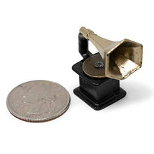Load image into Gallery viewer, American Heritage Industries Dollhouse Gramophone- Antique Miniature Gramophone for Scaled 1:12 Dollhouses, Unique Dollhouse Accessory, an Product
