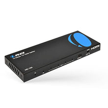 Load image into Gallery viewer, 4K 1x4 HDMI Splitter by OREI - 1 Port to 4 HDMI Display Duplicate/Mirror - Powered Splitter Ver 1.4 Certified for Full HD 1080P High Resolution &amp; 3D Support (One Input To Four Outputs) - HD-104 Black

