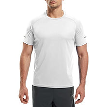 Load image into Gallery viewer, frueo Men’s 3 Pack Traning T-Shirt Dry Fit Workout Athletic Tee,520,Black Gray White,XL
