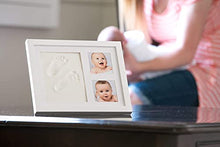 Load image into Gallery viewer, Baby Handprint and Footprint Kit | Keepsake For Newborn Boys &amp; Girls, Baby Girl Gifts &amp; Baby Boy Gifts, New Mom Baby Shower Gifts, Baby Milestone Picture Frames Baby Registry, Nursery Decor
