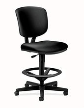 Load image into Gallery viewer, HON Volt Task Stool - Leather Office Stool for Standing Desk, Black (H5705)
