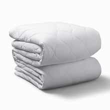 Load image into Gallery viewer, Sunbeam Heated Mattress Pad | Water-Resistant, 10 Heat Settings , White , Full - MSU6SFS-T000-11A00
