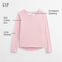 Load image into Gallery viewer, GAP Girls Foreversoft Long Sleeve T-Shirt Black
