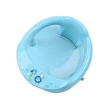 Load image into Gallery viewer, Non-Slip Baby Bath Seat, Infants Bath Chair for Bathtub Baby Shower Stool Chairs for Tub Sitting Up, Surround Bathroom Chair Seats for Baby 6-18 Months (Light Blue)
