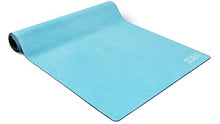Load image into Gallery viewer, ZURA Ohm (Blue Relax Mat) - Eco-Friendly Combo Yoga Mat, Nonslip Grip w/Printed Microfiber - Extra Long - 3.5mm Thick, Soft - 100% Natural Rubber &amp; Non-Toxic, Machine Washable
