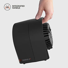 Load image into Gallery viewer, Sharper Image RADIUS 5H Personal Space Heater , Black
