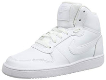 Load image into Gallery viewer, Nike Women's Low-Top Basketball Shoes, White White White 100, 11
