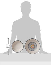 Load image into Gallery viewer, Gibson Elite Hand-Painted Dinnerware Set, 2-Piece Serving Bowls, Luxembourg
