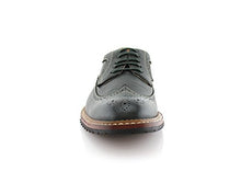 Load image into Gallery viewer, Ferro Aldo Phillip MFA19312 Men's Wingtip Dress Shoe for Work Or Casual Wear - Green, Size 12
