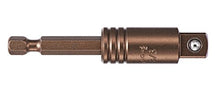 Load image into Gallery viewer, VEGA Industries P175QADB38 Professional Grade Impactech 3/8" Quick Release Socket Adapter, Ball Type, 3", Gunmetal Bronze
