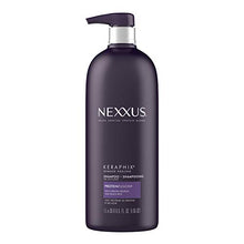 Load image into Gallery viewer, Nexxus Keraphix Shampoo for Damaged Hair With ProteinFusion Keratin Protein, Black Rice, Silicone-Free 33.8 oz
