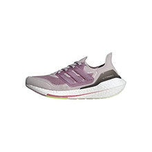Load image into Gallery viewer, adidas Women's Ultraboost 21 Running Shoe, Ice Purple/White/Rose Tone, 8.5
