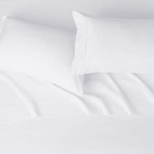Load image into Gallery viewer, AmazonBasics Pleated Bed Skirt - Queen, Bright White &amp; Lightweight Super Soft Easy Care Microfiber Sheet Set with 16" Deep Pockets - Queen, Bright White
