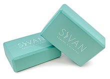 Load image into Gallery viewer, Sivan 6-Piece Yoga Set- Includes 1/2" Ultra Thick NBR Exercise Mat, 2 Yoga Blocks, 1 Yoga Mat Towel, 1 Yoga Hand Towel and a Yoga Strap (Teal)
