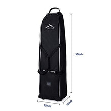 Load image into Gallery viewer, Himal Soft-Sided Golf Travel Bag - Heavy Duty 600D Polyester Oxford Wear-Resistant, Excellent Zipper Universal Size with Wheels
