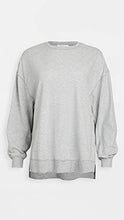 Load image into Gallery viewer, Z SUPPLY Women's Modern Weekender Sweatshirt, Heather Grey, Small
