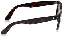 Load image into Gallery viewer, Ray-Ban RB2140 Original Wayfarer Square Sunglasses, Tortoise/G-15 Green, 54 mm

