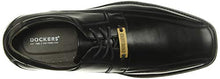 Load image into Gallery viewer, Dockers Endow Bike Toe Oxford Black Polished Leather 14
