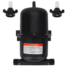Load image into Gallery viewer, Lucosobie Pre-Pressurized Accumulator Tank, 8.54”x 5.4”x 4.72”, RV Accumulator Tank, Sturdy and Easy to Install, Black
