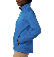 Load image into Gallery viewer, Columbia Women's Kruser Ridge II Softshell, Fathom Blue, Medium
