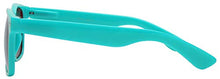 Load image into Gallery viewer, Classic Retro Vintage Smoke Lens Sunglasses Turquoise Frame
