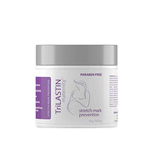 Load image into Gallery viewer, TriLASTIN Maternity Stretch Mark Prevention Cream (4oz) | Hypoallergenic and Paraben-Free | Stretch Mark Cream for Pregnancy | Skincare Gifts for Moms | Scar and Stretch Mark Remover Cream
