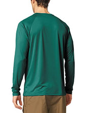 Load image into Gallery viewer, BALEAF Men's Long Sleeve Shirts Lightweight UPF 50+ Sun Protection SPF T-Shirts Fishing Hiking Running Emerald Size M
