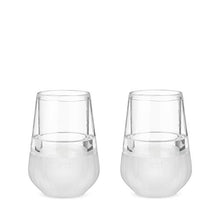 Load image into Gallery viewer, HOST Freeze Cooling Cup Double Wall Insulated Freezer Chilling Tumbler with Gel, Glasses for Red and White Wine, Set of 2, 8.5 oz
