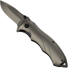 Load image into Gallery viewer, Heavy Pocket Knife for Men Best Spring Assisted Knife Folding Knife with Glass Breaker and Pocket Clip - Tactical Knofe - Camping Hunting Hiking Fishing EDC Survival Boy Scout Knife Gifts for Men 6495
