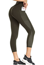 Load image into Gallery viewer, OUYISHANG Camo Leggings for Women,Leggings with Pockets,Yoga Pants Workout Leggings Running High Waisted Leggings for Women Y10-Texture Printing-S
