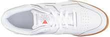 Load image into Gallery viewer, Reebok Men Workout Plus Sneaker, White/Carbon/Classic red, 11
