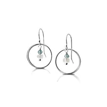 Load image into Gallery viewer, Silver Hoop Earrings
