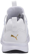 Load image into Gallery viewer, PUMA Men's Enzo 2 Sneaker, White-Gold Black, 11.5 M US

