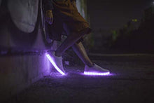 Load image into Gallery viewer, ATS Unisex LED Shoes Breathable Sneakers Light up Shoes,SM-5102,3 White
