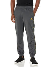 Load image into Gallery viewer, adidas Men's Standard Warm-up Tricot Tapered Camo Track Pant, Solid Grey, Small
