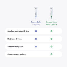 Load image into Gallery viewer, Rescue Balm +Red Correct Post-Blemish Recovery Cream from Hero Cosmetics - Intensive Nourishing and Calming for Dry, Red-Looking Skin After a Blemish - Dermatologist Tested and Vegan-Friendly (0.507 fl. oz)
