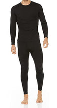 Load image into Gallery viewer, Thermajohn Long Johns Thermal Underwear for Men Fleece Lined Base Layer Set for Cold Weather (X-Large, Black)
