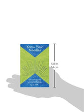Load image into Gallery viewer, Know Your Needles: Carry-Along Guide to Choosing Hand and Machine Needles (Landauer Publishing) A Pocket-Size, Comprehensive Sewing Needle Reference with Detailed Photos and Descriptions
