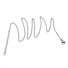 Load image into Gallery viewer, Hand Picked Rock Citrine Crystal Pendant Necklace 18 inches, Silver Tone
