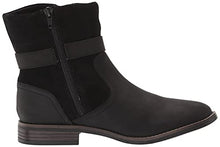 Load image into Gallery viewer, Clarks Women's Camzin Strap Fashion Boot, Black, 10 Wide
